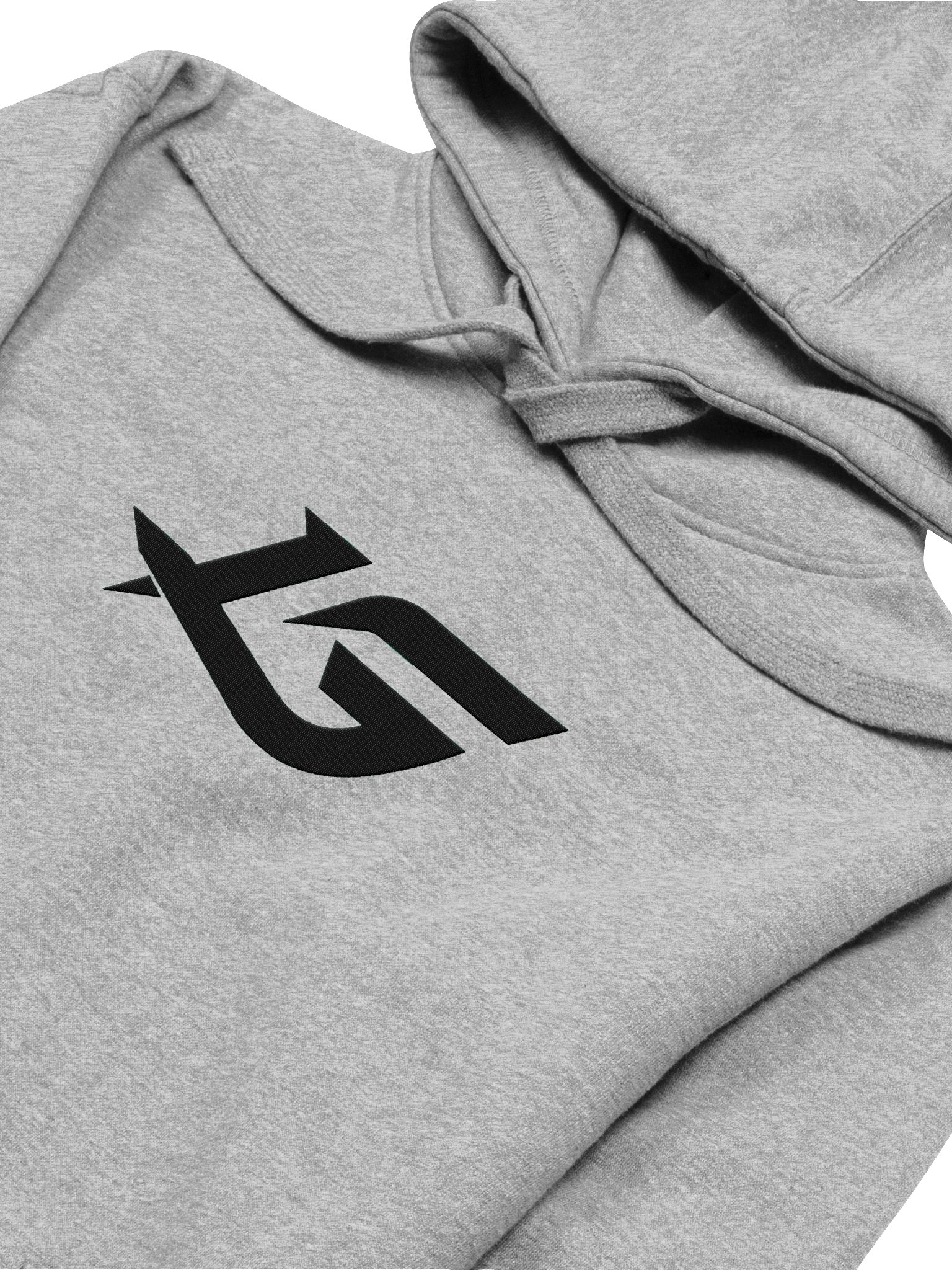 Luminon Logo Embroidered Hoodie - Gray product image (3)