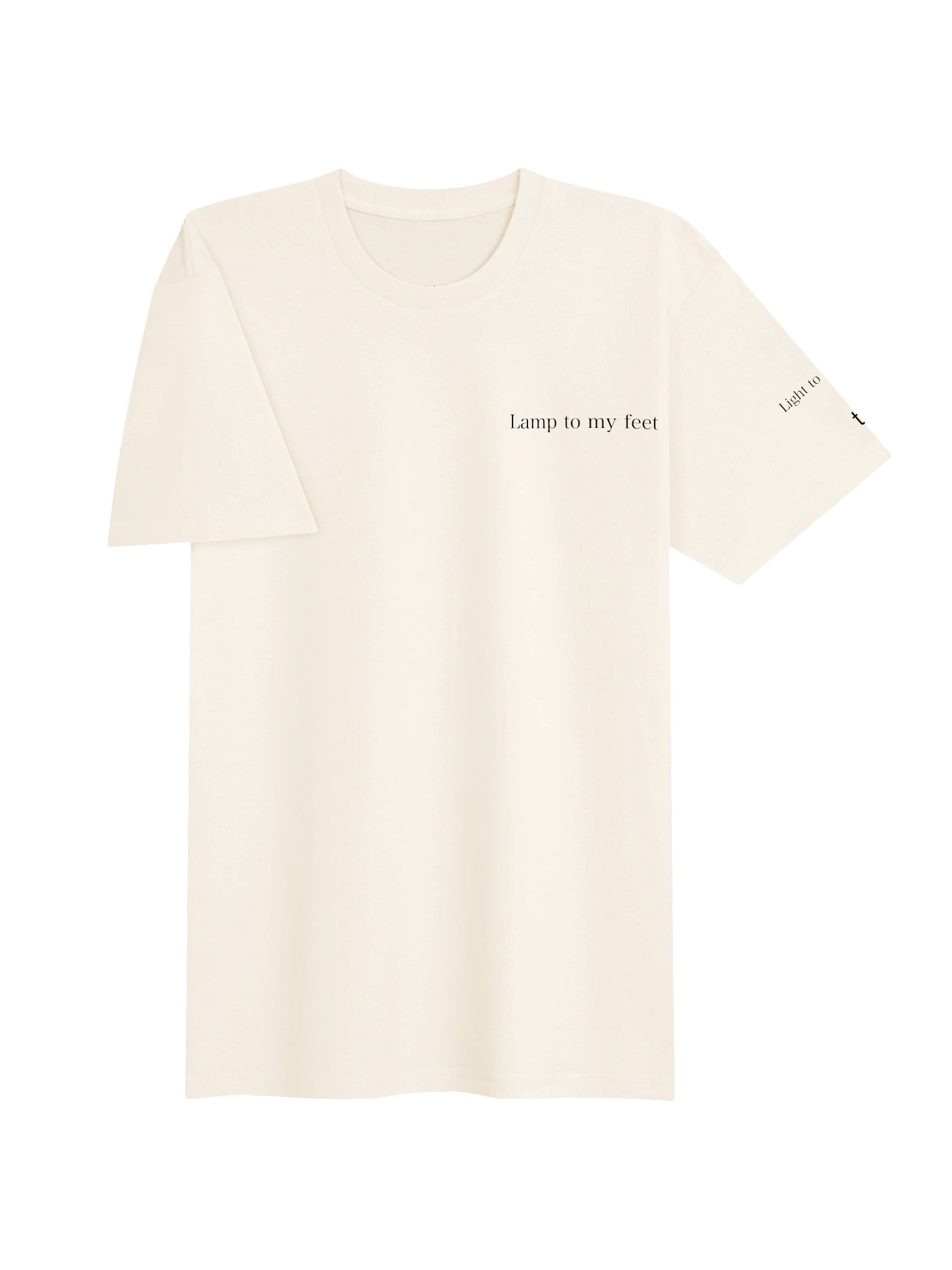 T-Shirt Psalm 119:105 - Black product image (2)