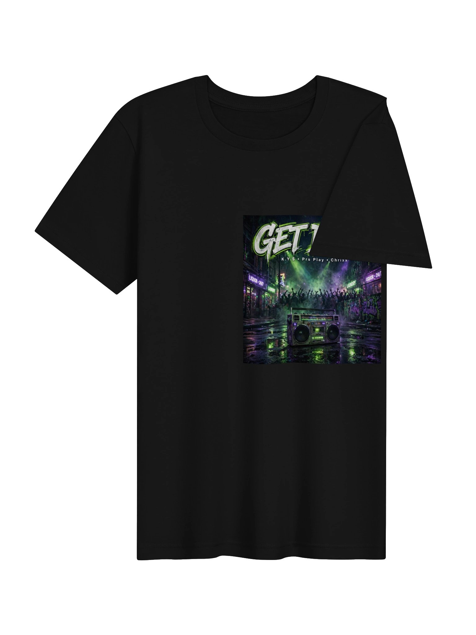 Prs Play - Get Down Cover Tee product image (4)