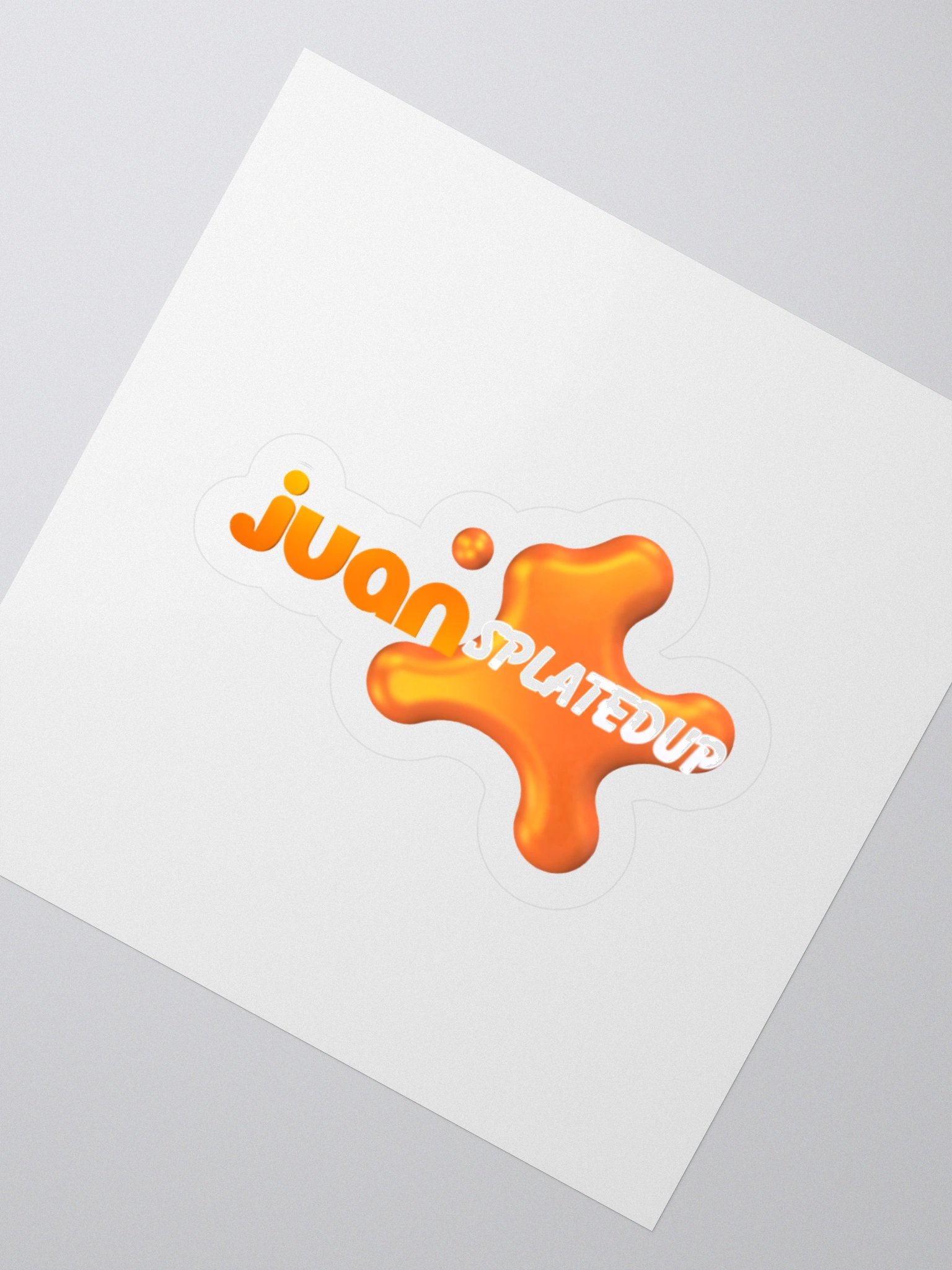JuanSplatedUp Stickers product image (5)