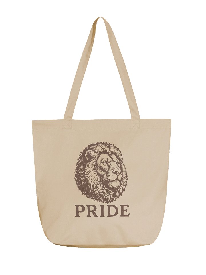 Pride Lion Organic Cotton Tote Bag product image (1)