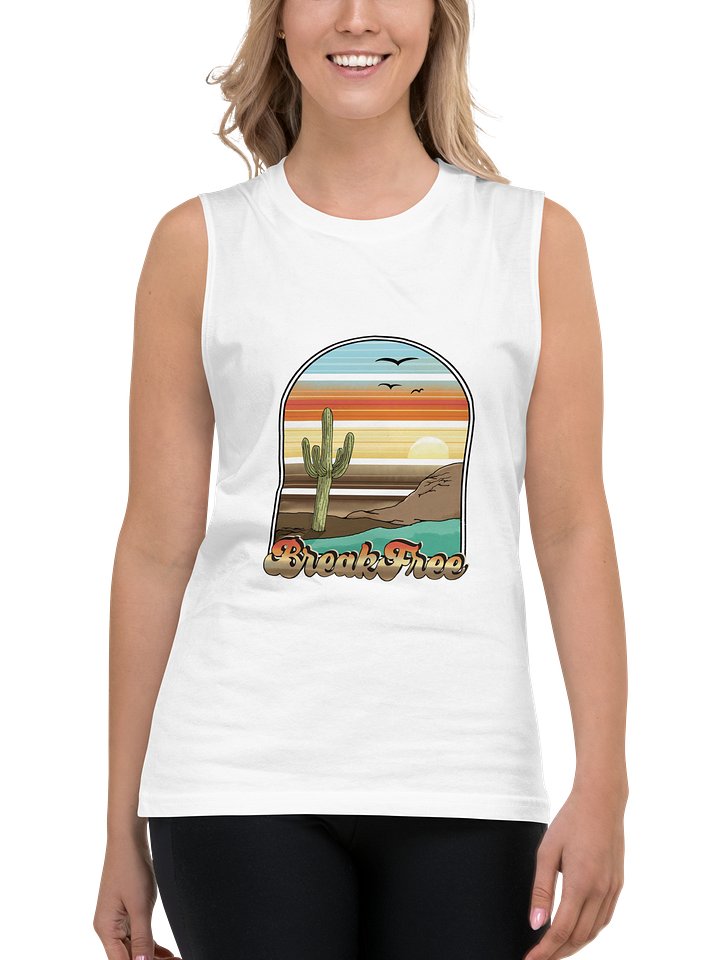 Muscle Tank Top - Break Free Cactus product image (8)