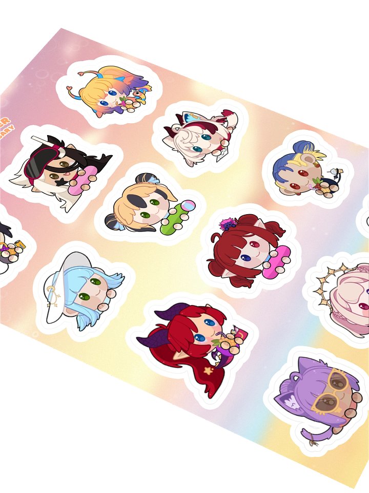 Summer Anniversary Sticker sheet! product image (2)