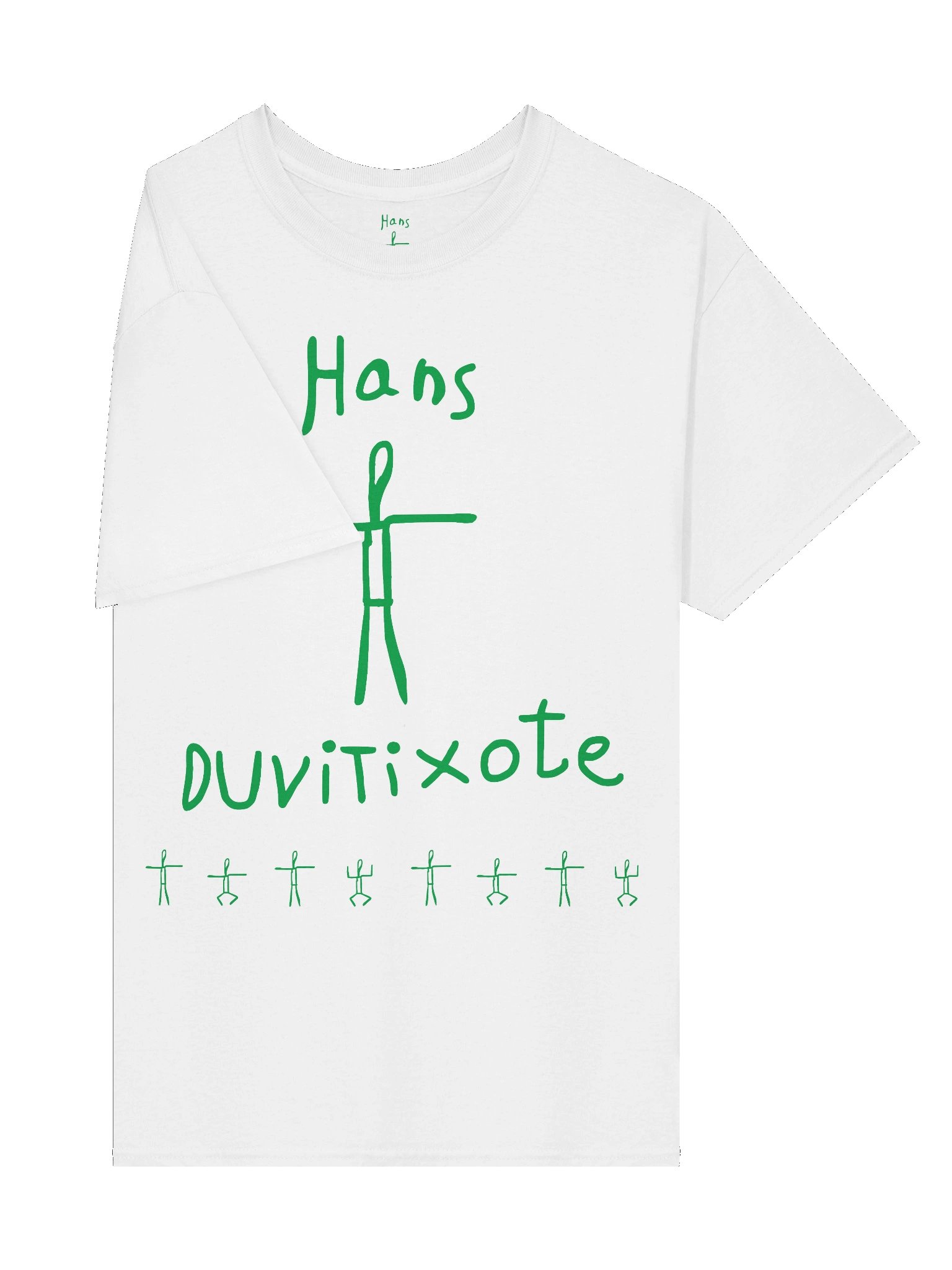 HANS DUVITIXOTE® Unisex Heavyweight T-Shirt [No printed sleeves] product image (3)