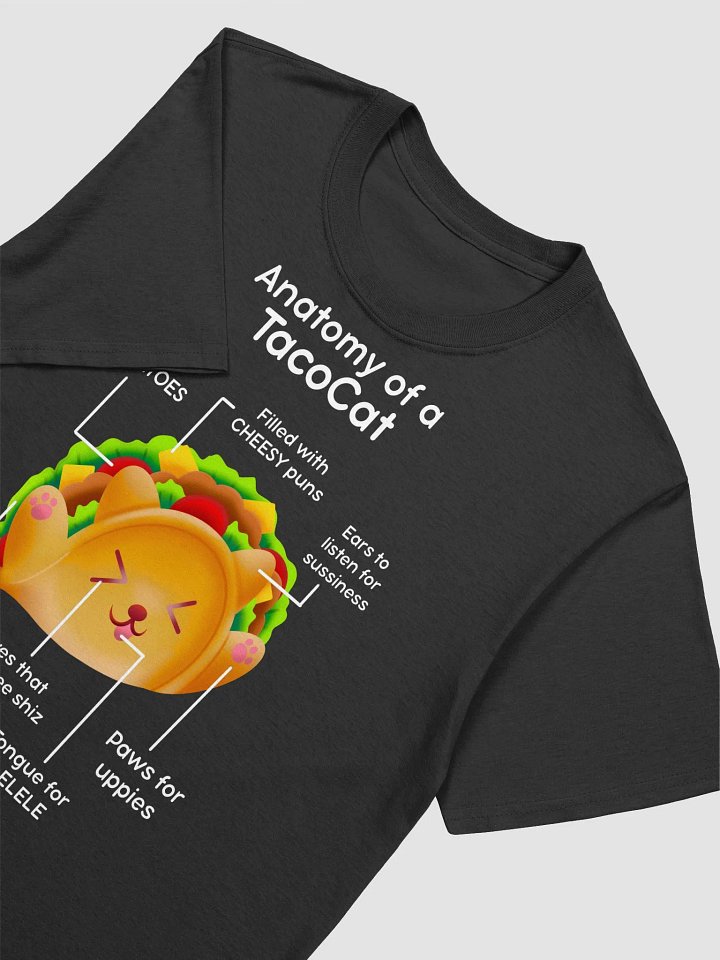 TacoCat Anatomy Gilan Unisex Softstyle T-Shirt product image (2)