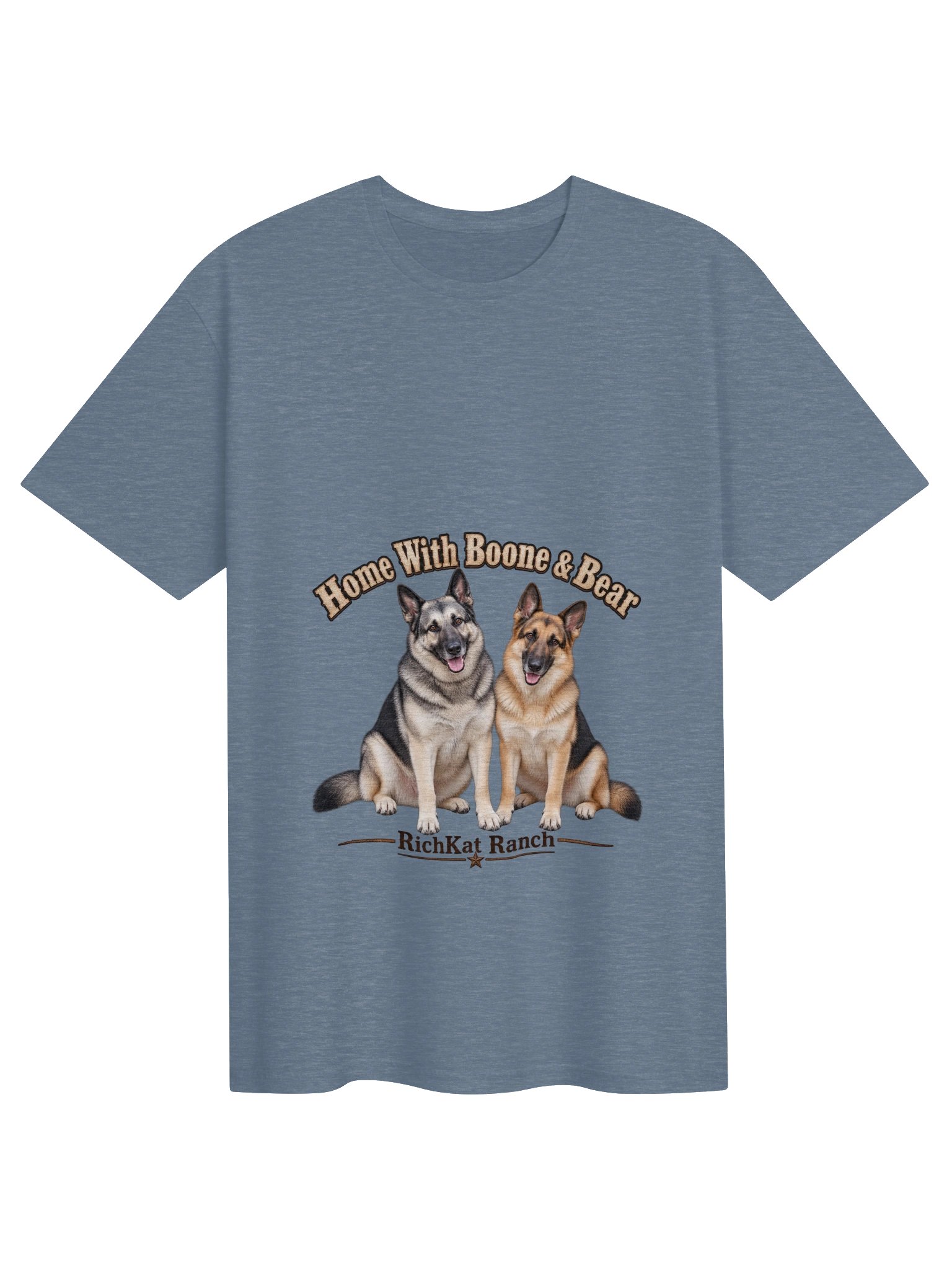 Home With Boone & Bear — Softstyle Rustic T-Shirt product image (31)
