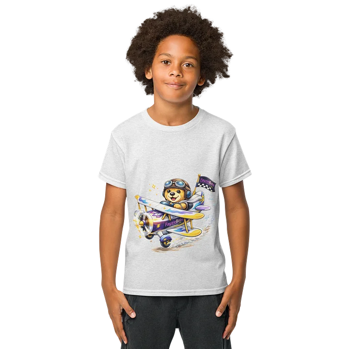 Bobzie Aviator Adventure Youth Tee | Explorer Edition by FayzieBobs product image (1)