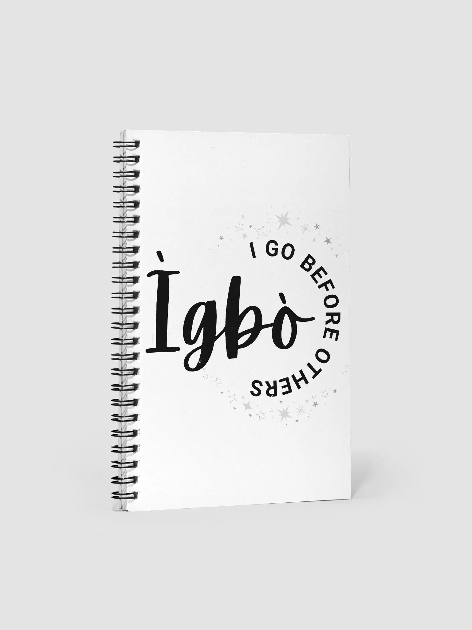 I Go Before Others Notebook product image (1)