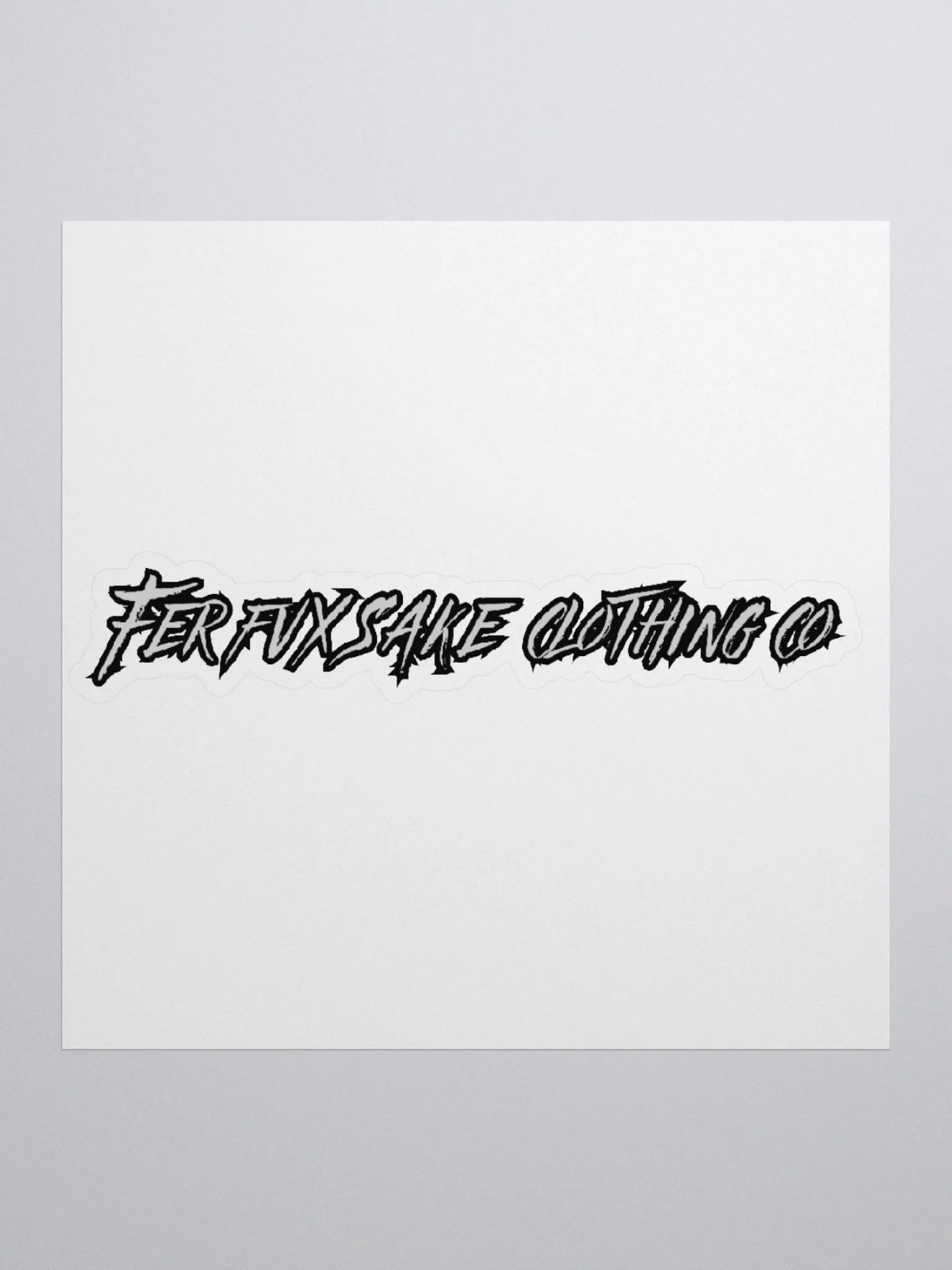 FFS - Kiss Cut Sticker product image (1)