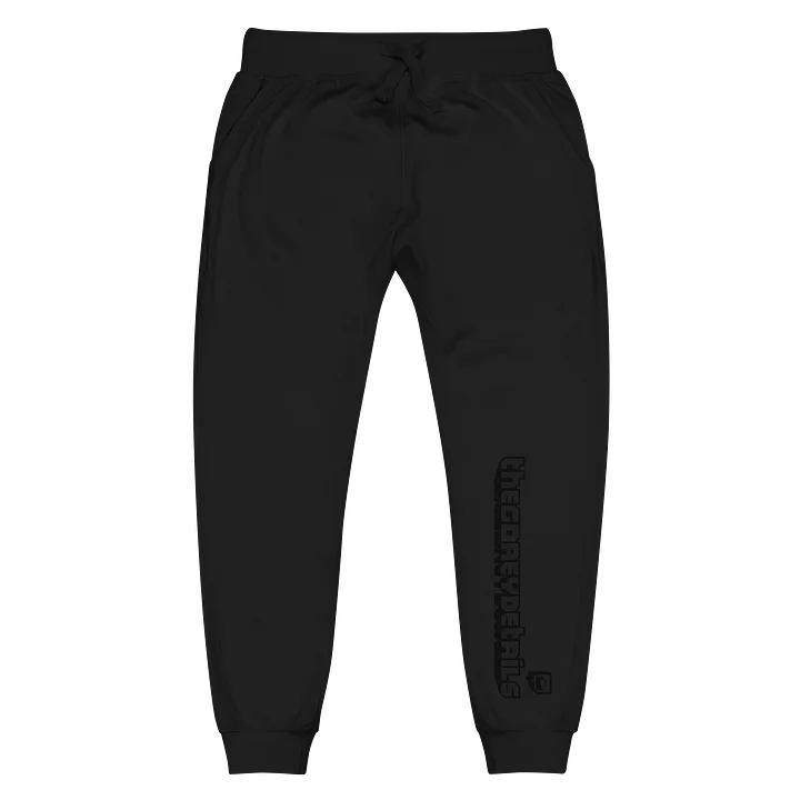 TTV Black - Cotton Heritage Unisex Fleece Joggers product image (1)