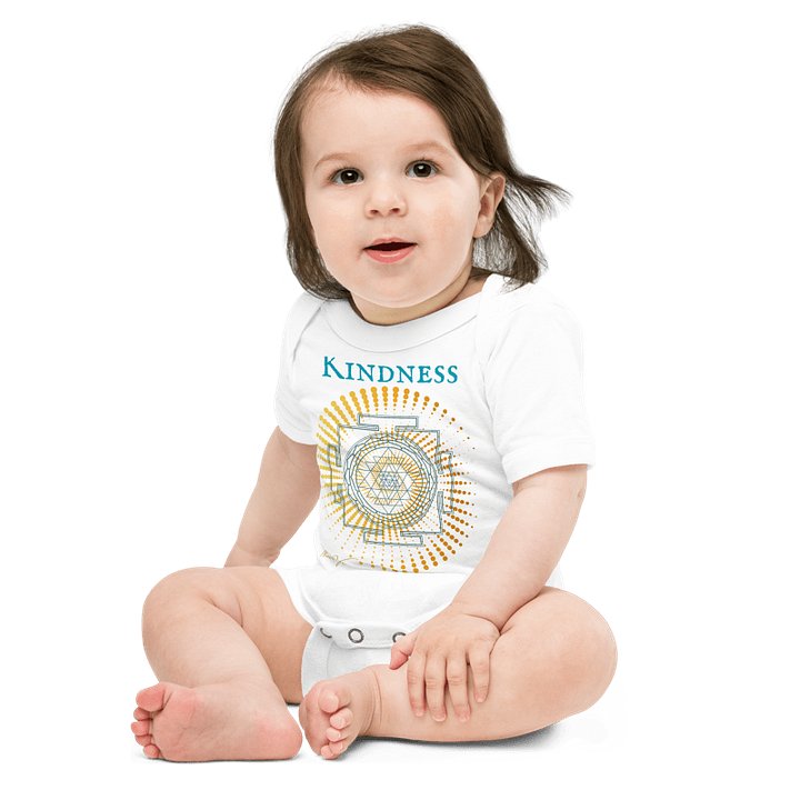 Mandala of Kindness Baby Onesie product image (4)