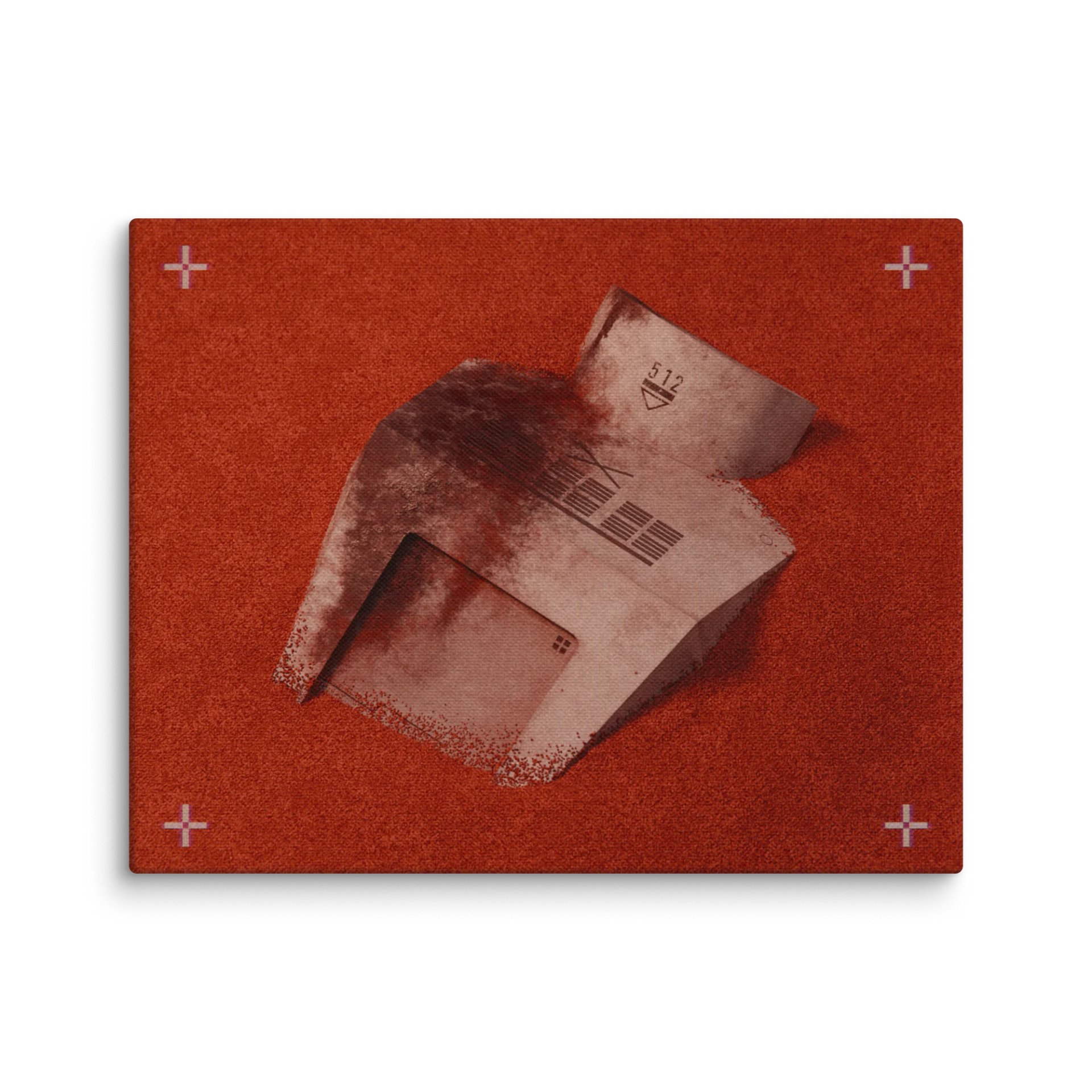 Three Note Oddity - 11" x 14" Canvas Print product image (1)