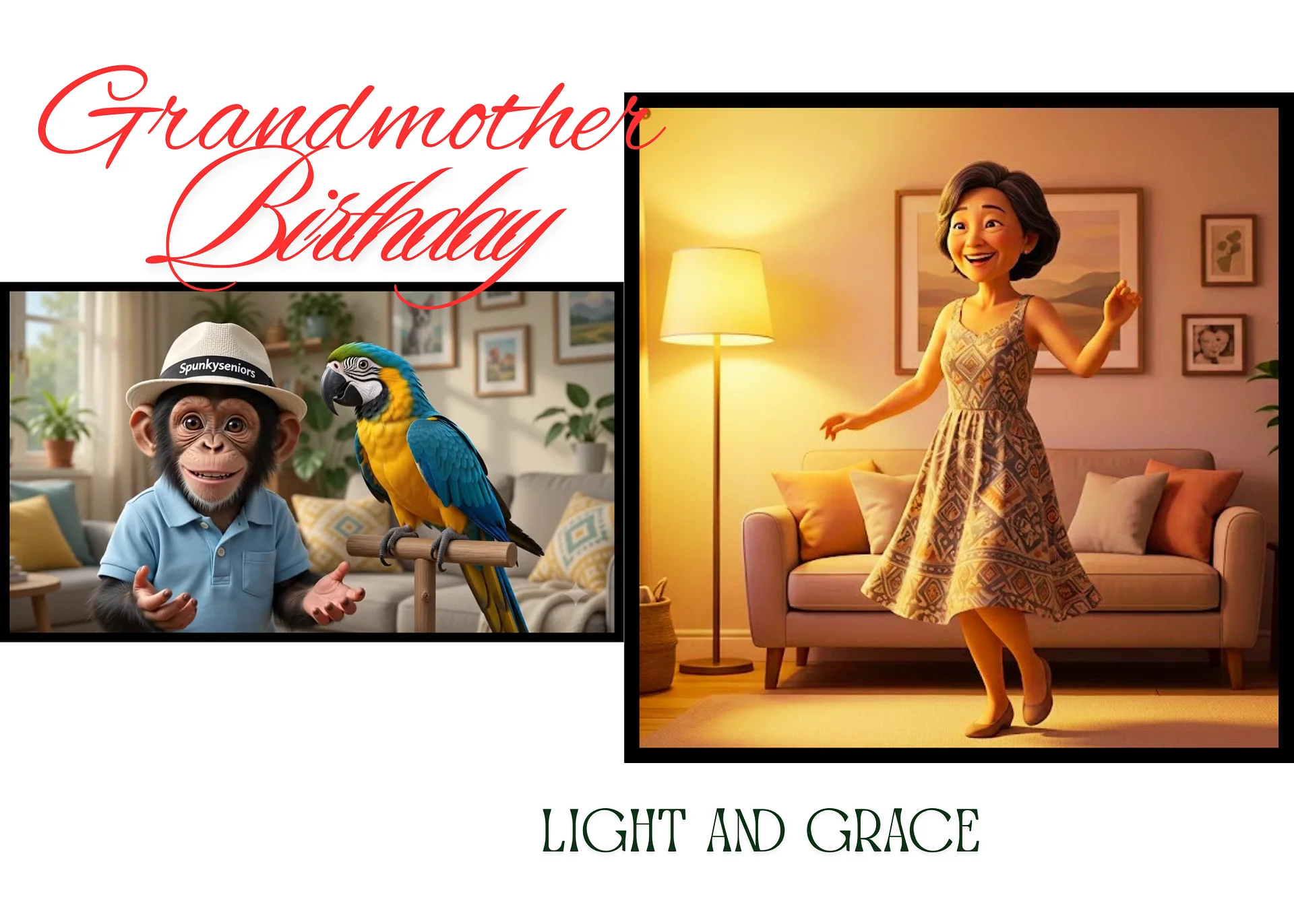 Light and Grace: Grandma Birthday product image (1)