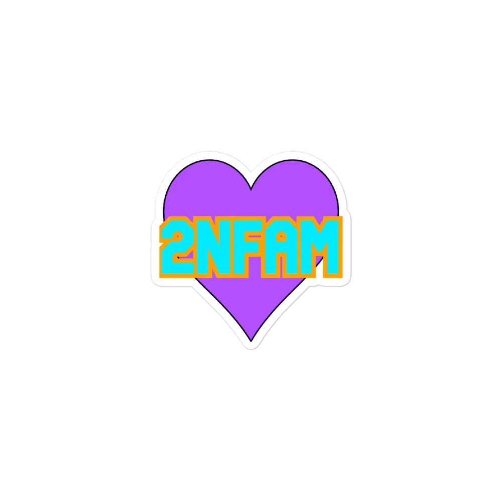 2NFAM Heart Magnet product image (1)