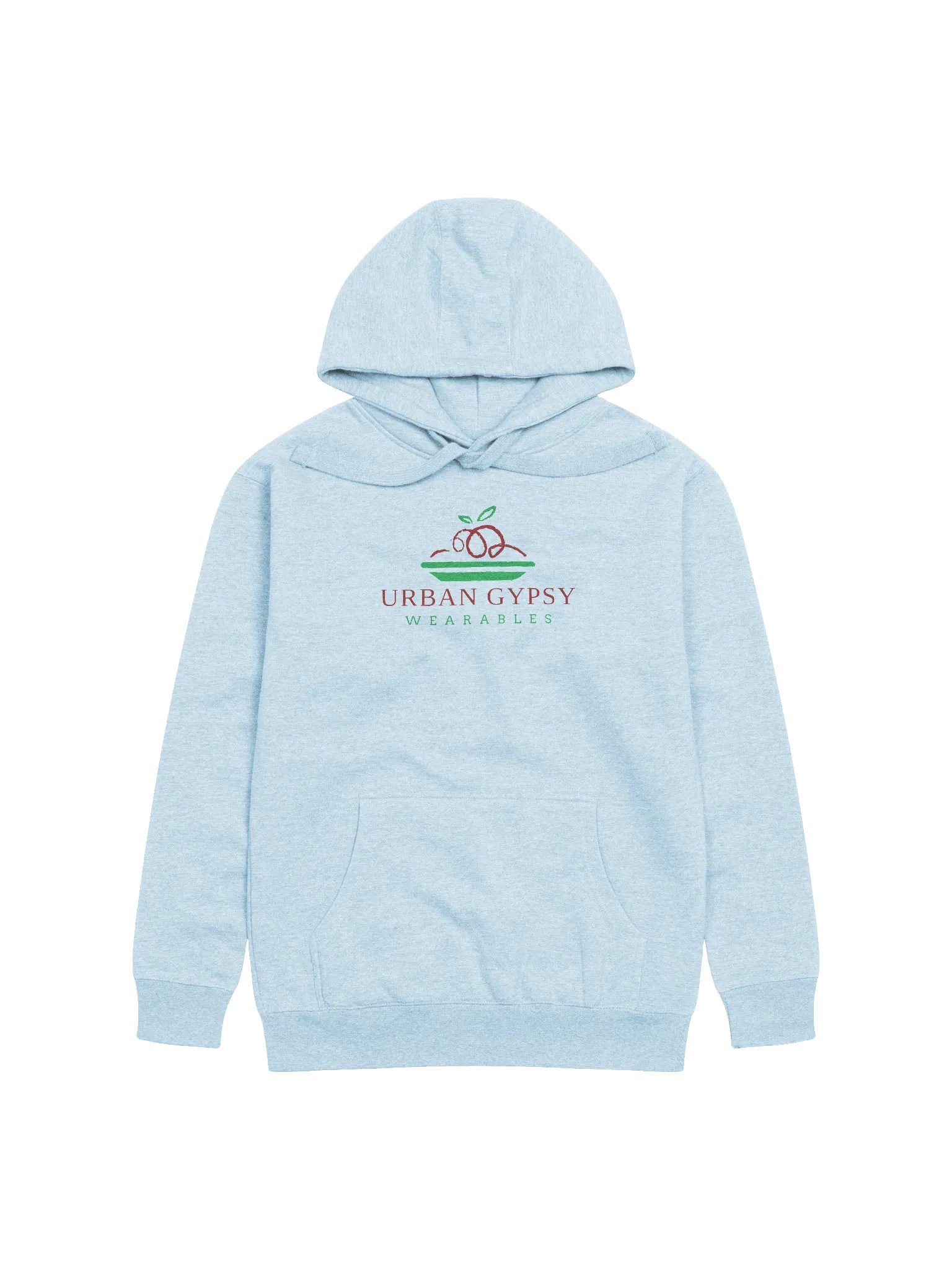 Urban Gypsy Apple on Plate Unisex Premium Hoodie product image (1)