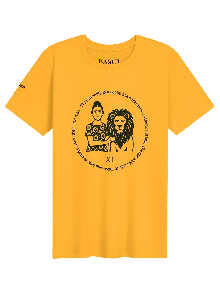 Strength - ArcanaPop T-Shirt – Where Tarot Magic Meets Pop Art product image (1)
