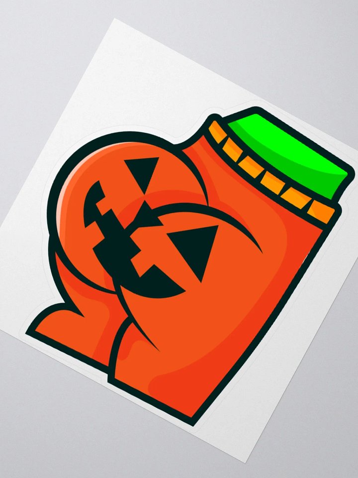 PUMPKIN BUTT STICKER product image (2)