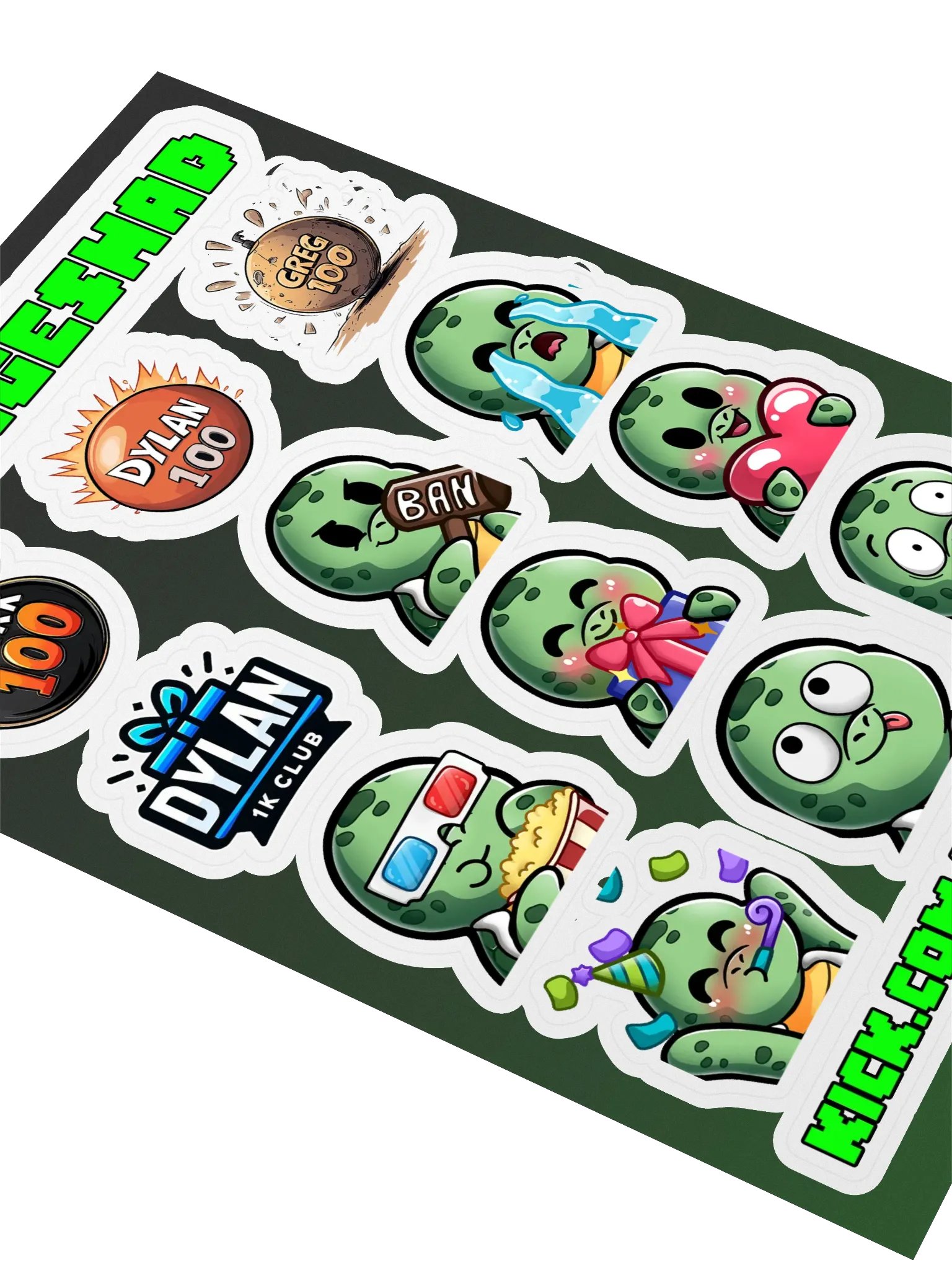 AvShad KICK Sticker Pack 01 product image (2)