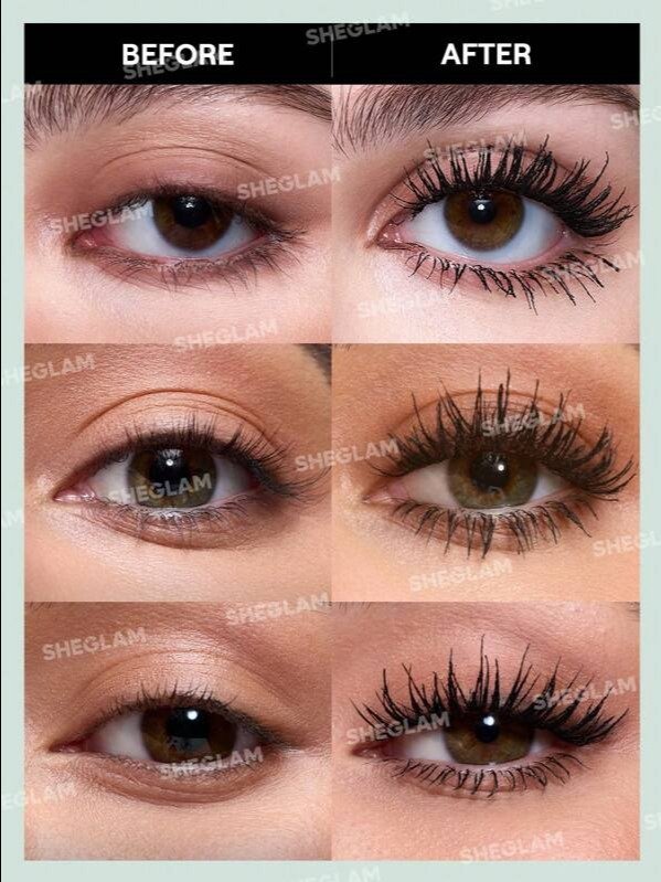 2-in-1 Volumizing & Lengthening Mascara | Dual-Ended Waterproof Lash Lifting Formula | ADLEST product image (2)