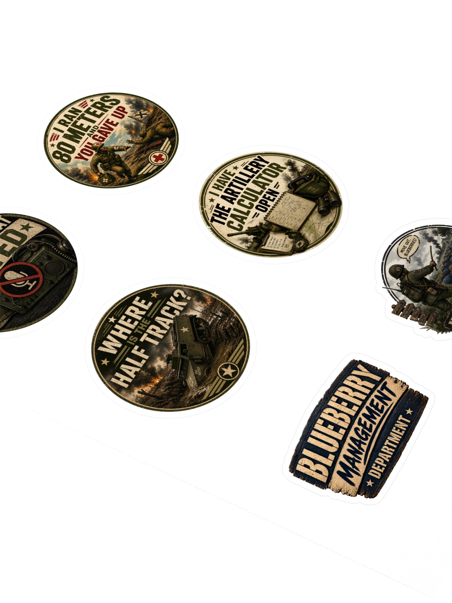 Milsim Problems – Tactical Gaming Sticker Pack product image (2)