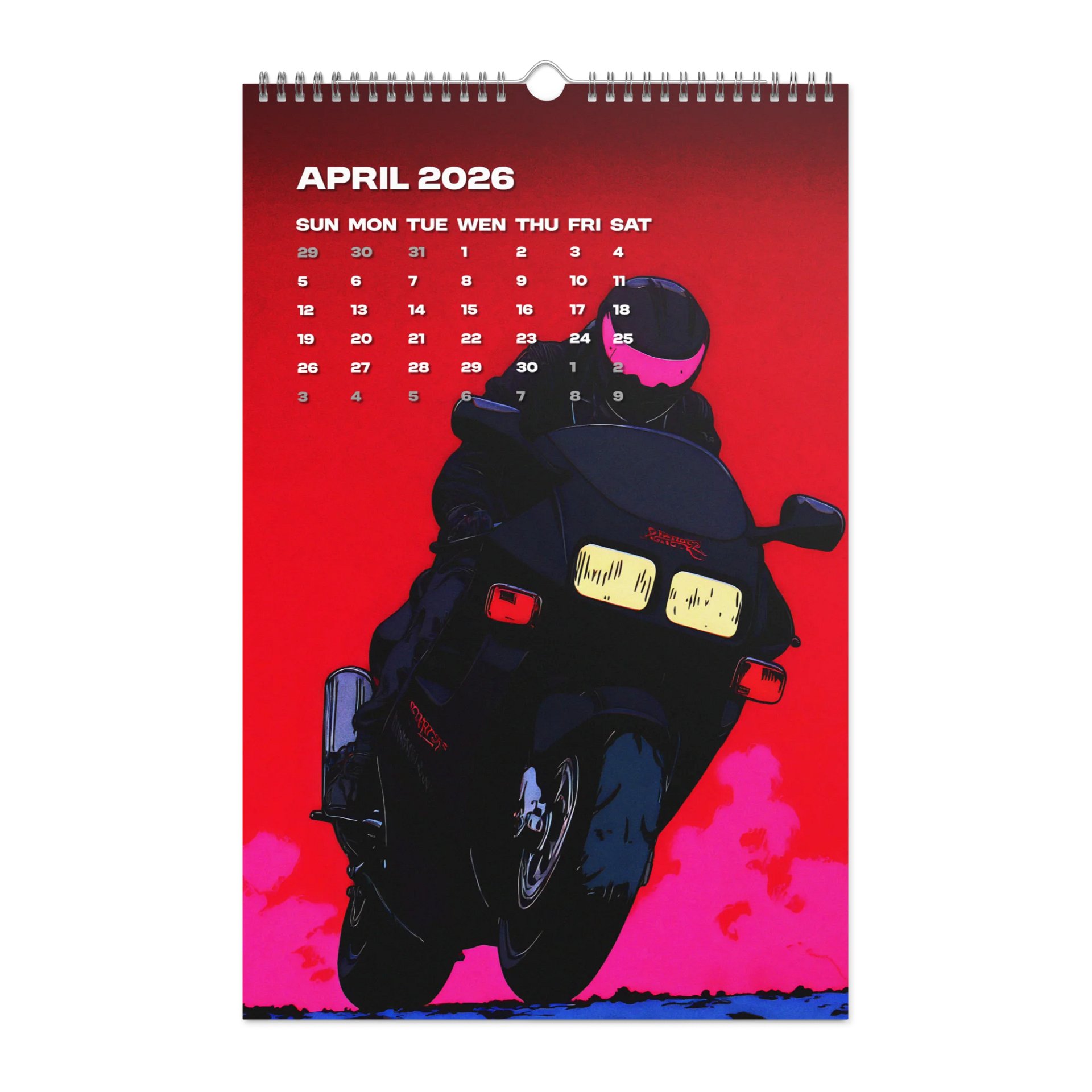 PIT STOP – 2026 Motorcycle Calendar product image (4)