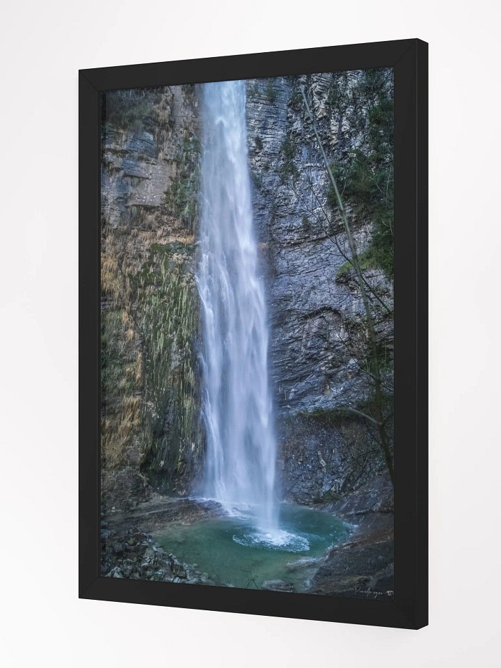 Print Fine Art - Imberget Waterfall, France product image (4)