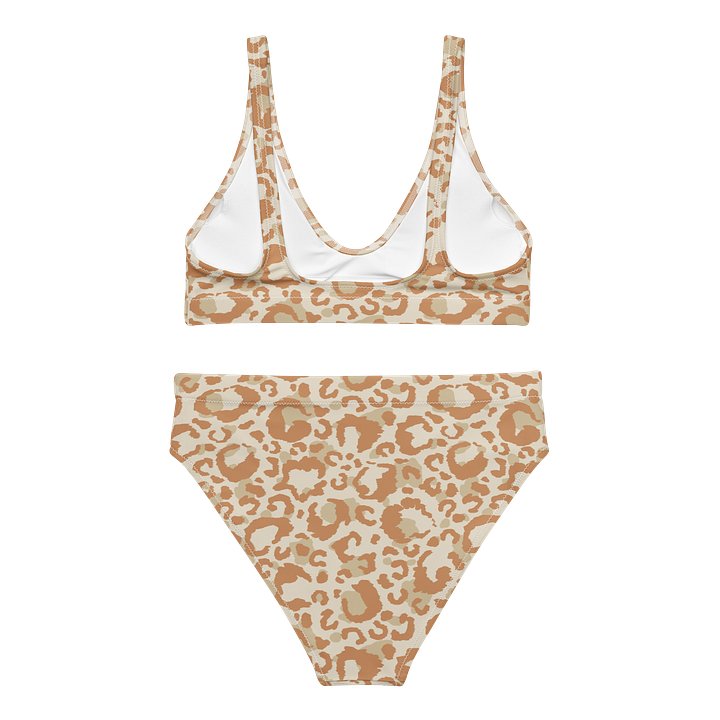 Leopard Print Recycled Bikini Set Eco-Friendly Swimwear product image (2)