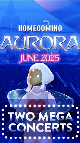 SAVE THE DATE! Two Aurora MEGA concerts will happen on June 14th! Organised by the Sky community & TGC, for the Sky community...