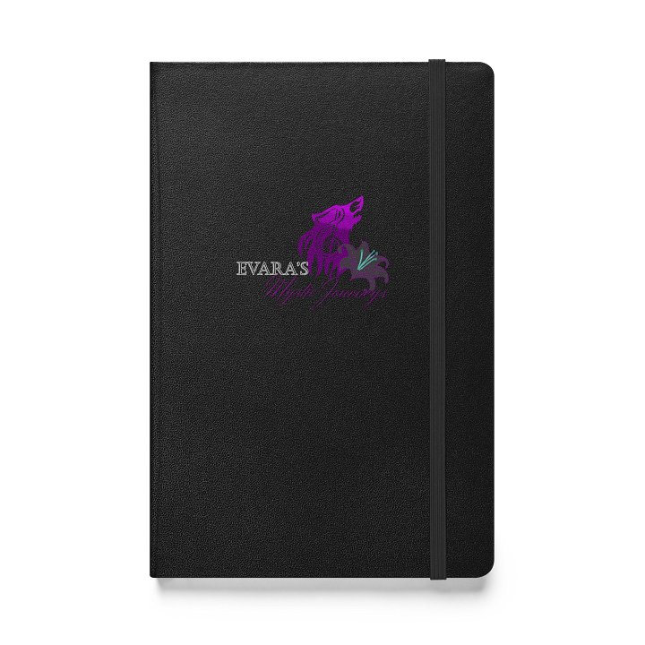 Mystic Journeys new logo Hardcover Notebook product image (1)