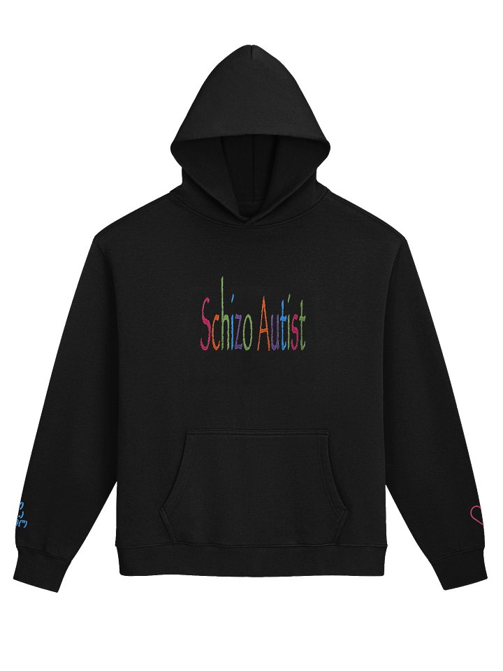 schizo autist hoodie product image (1)
