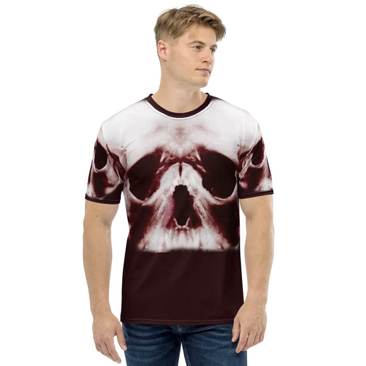 Symmetrical Skull Fusion | All-Over Print Crew Tee Shirt product image (1)