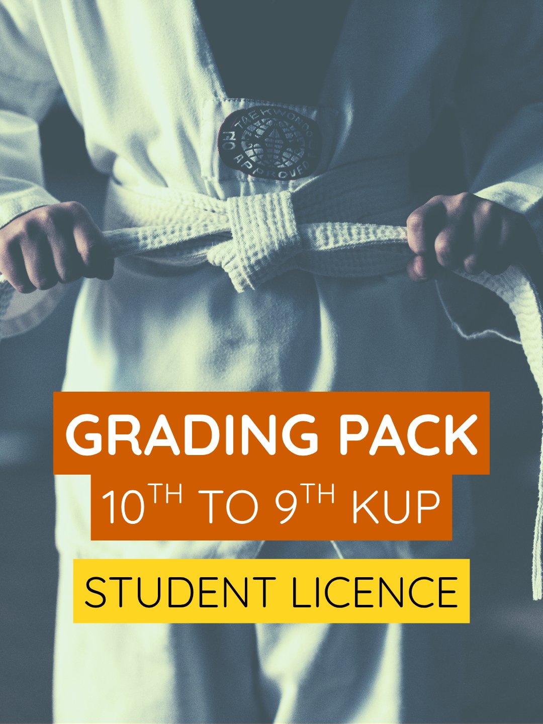 10th to 9th Kup Grading Pack (Student Licence) product image (1)