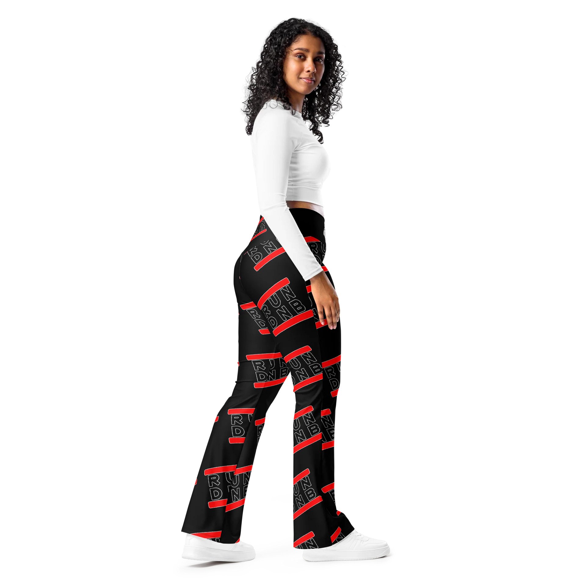 Run DNB All-Over Flare Leggings product image (7)