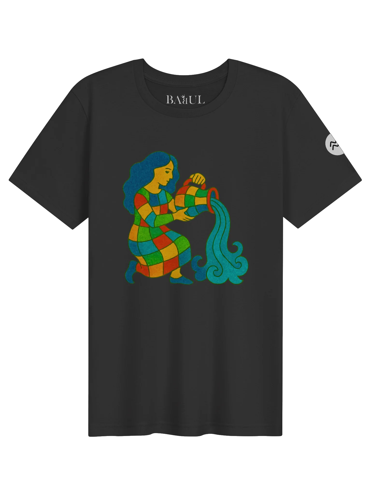 AQUARIUS - ZODIAC IN COLORS t-shirt product image (1)