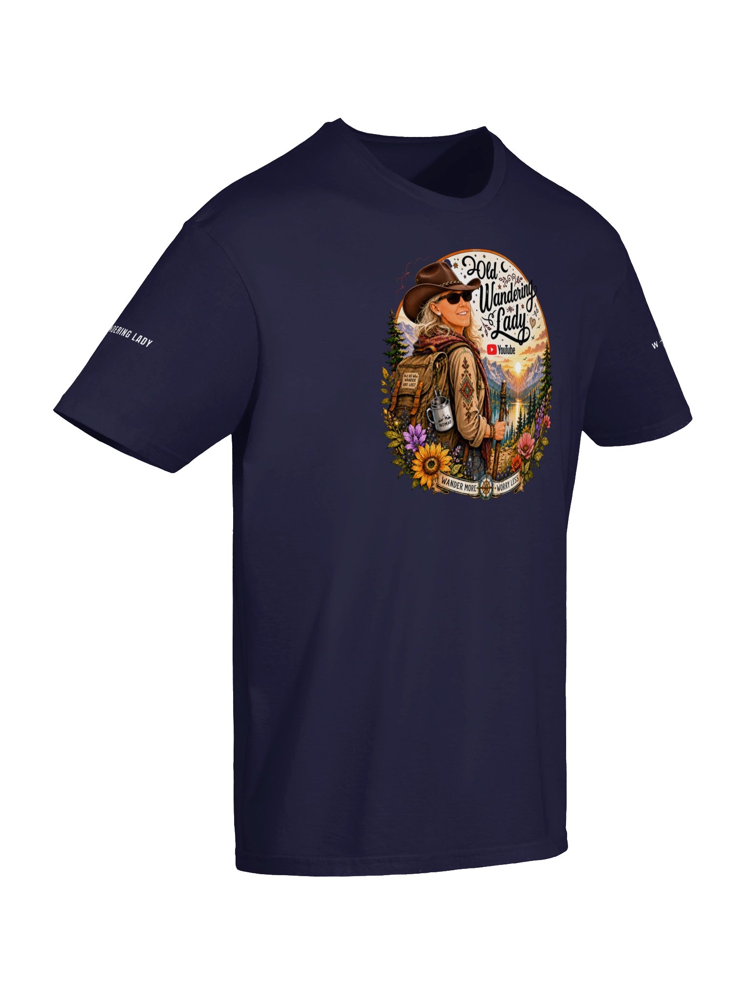 Wander More, Worry Less Tee product image (6)