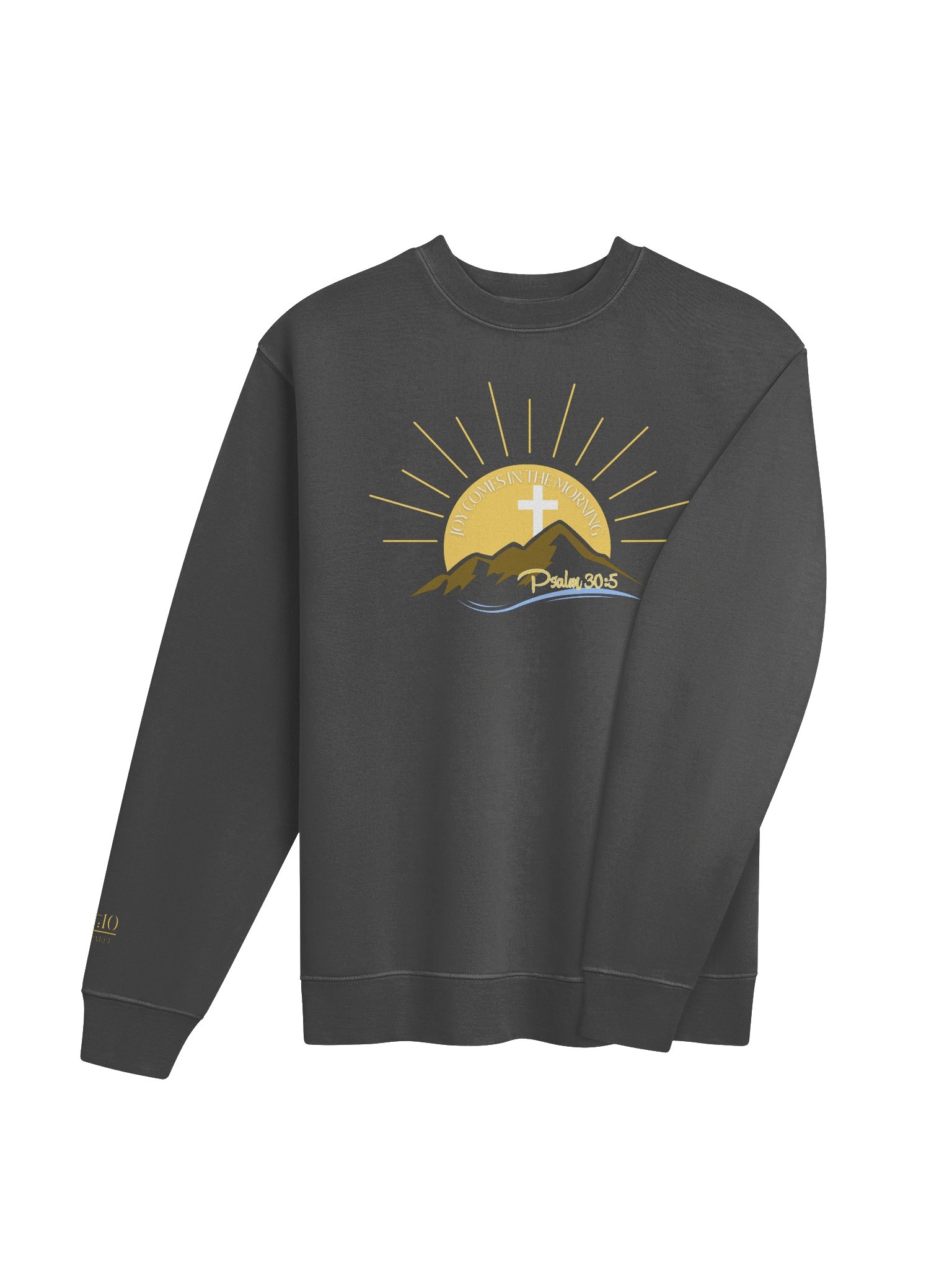 Joy Comes in the Morning Christian Sweatshirt product image (43)