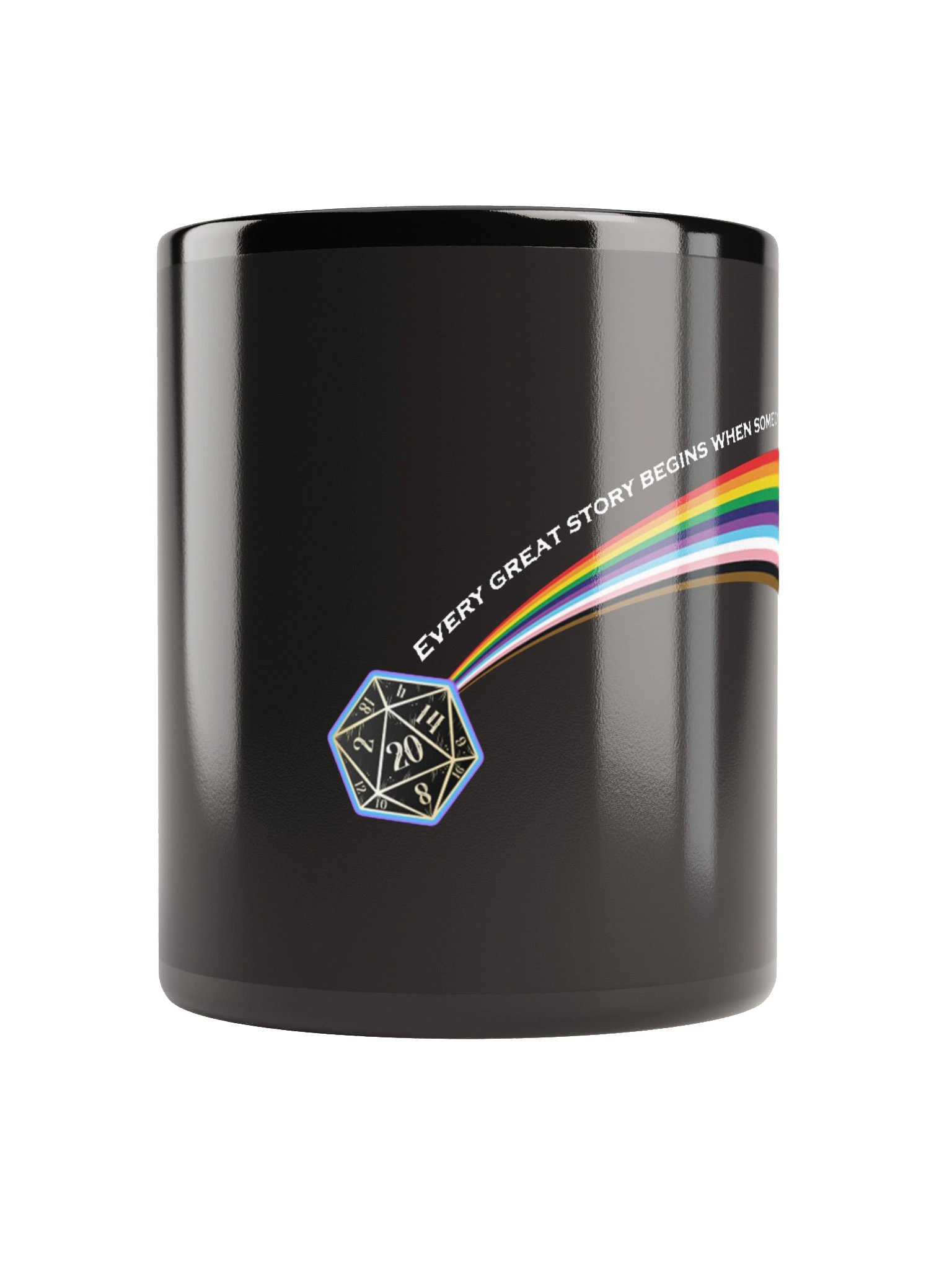 Pride Edition Mug: "Every Great Story Begins..." product image (3)