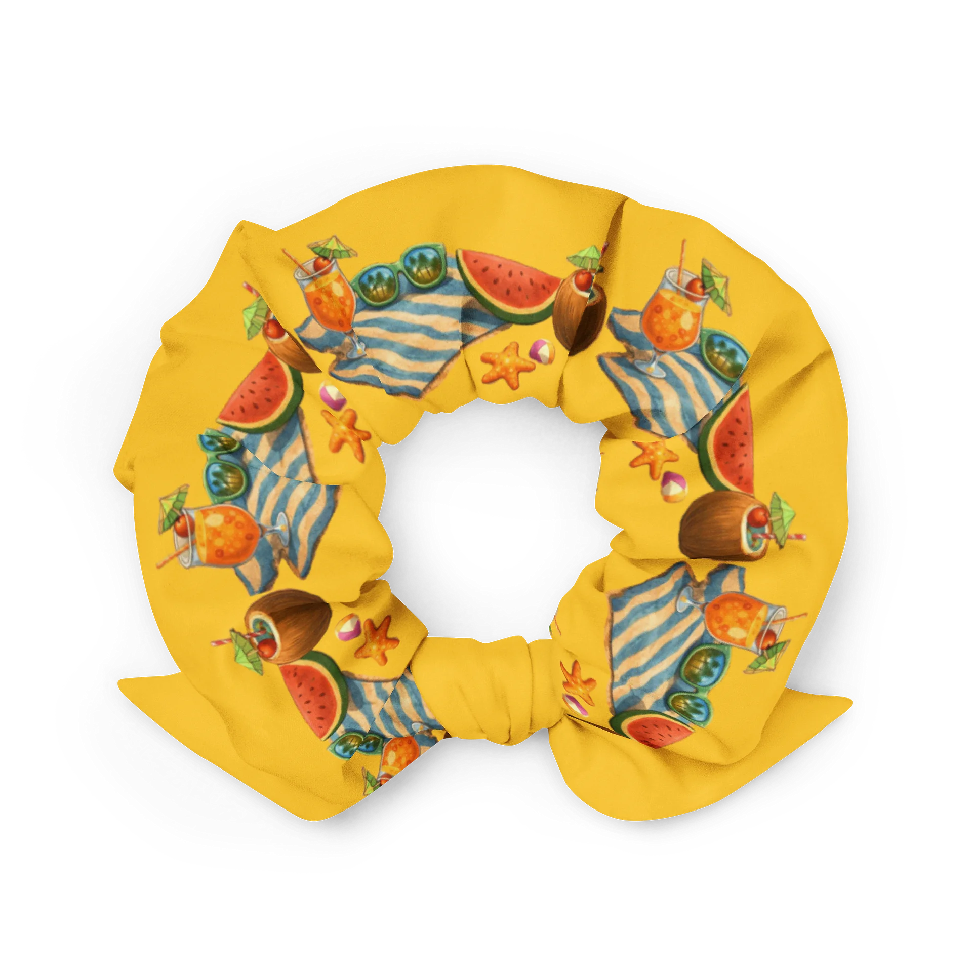 Cat brigade summer 2 All-Over Print Scrunchie product image (2)