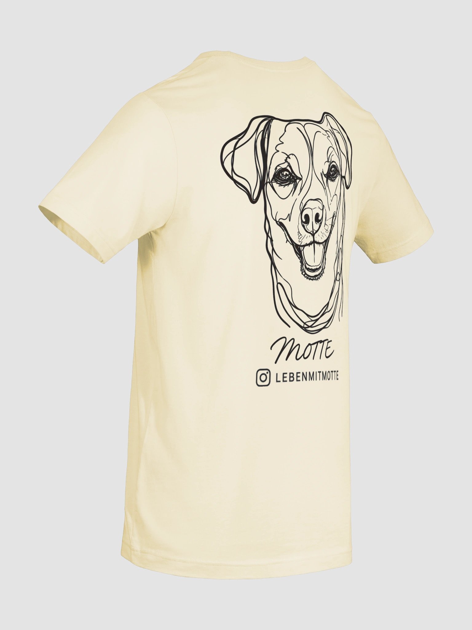 MOTTE Pawsitively Line Art tshirt product image (28)