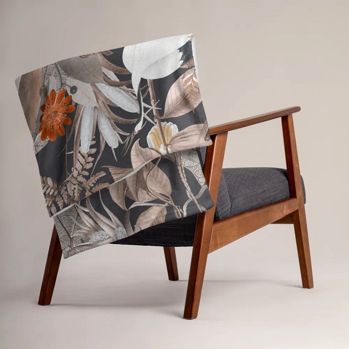 Black Ecotone Blanket product image (1)