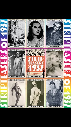 Parading by: LGBTQIA+ Stripteasers of 1937. 

More about them in the substack:
https://jonnyporkpie.substack.com/p/lgbtqia-st...