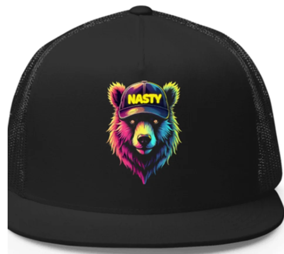Nasty Bear Trucker Hat product image (1)
