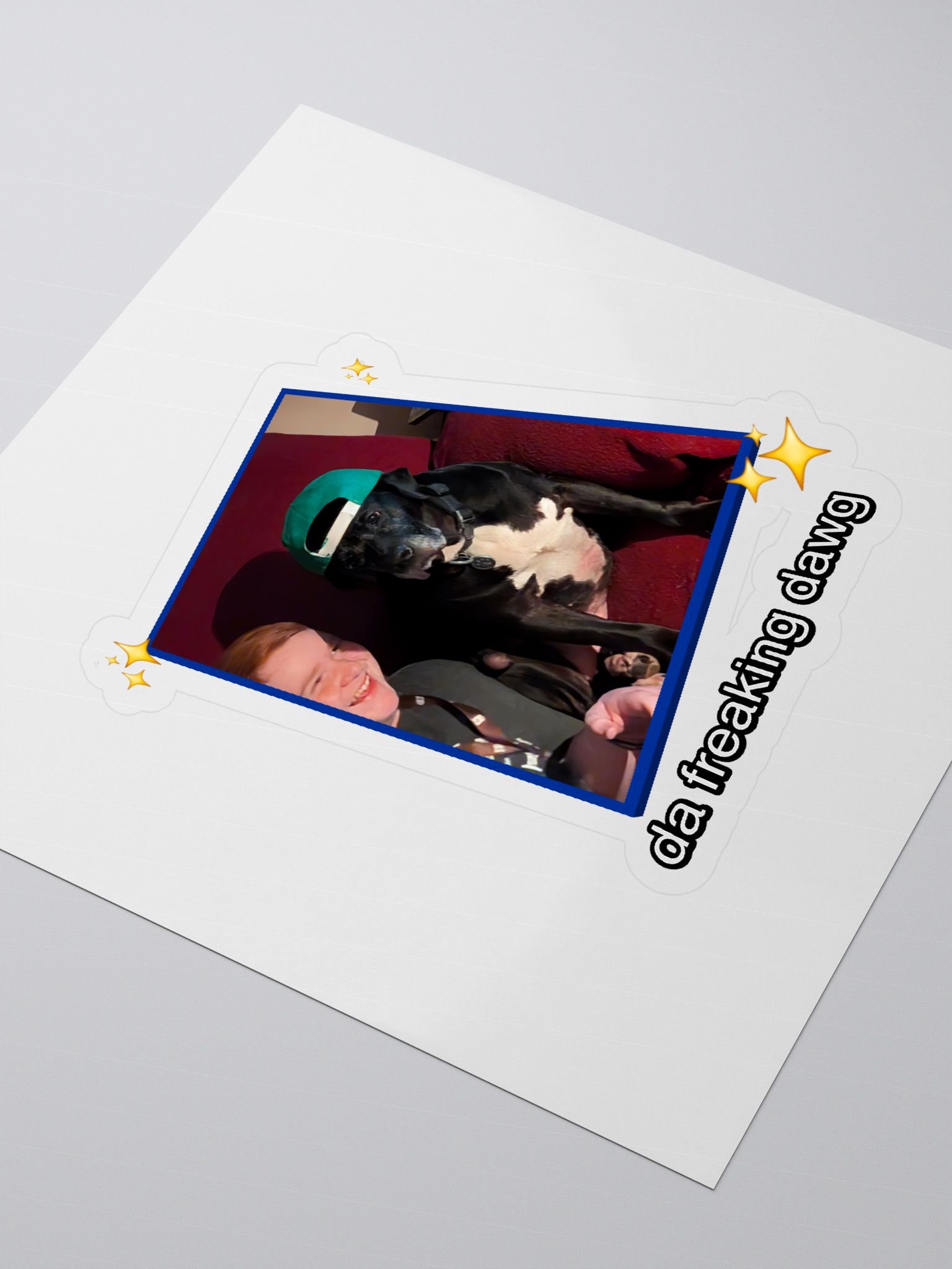 da freaking dawg sticker :3 product image (3)