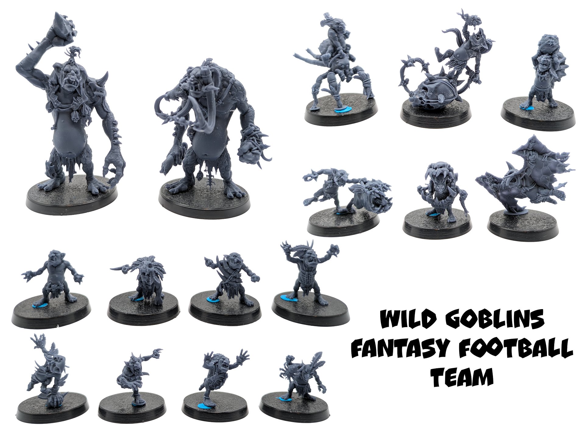 Wild Goblins Fantasy Football Team - Brutefun Miniatures product image (1)
