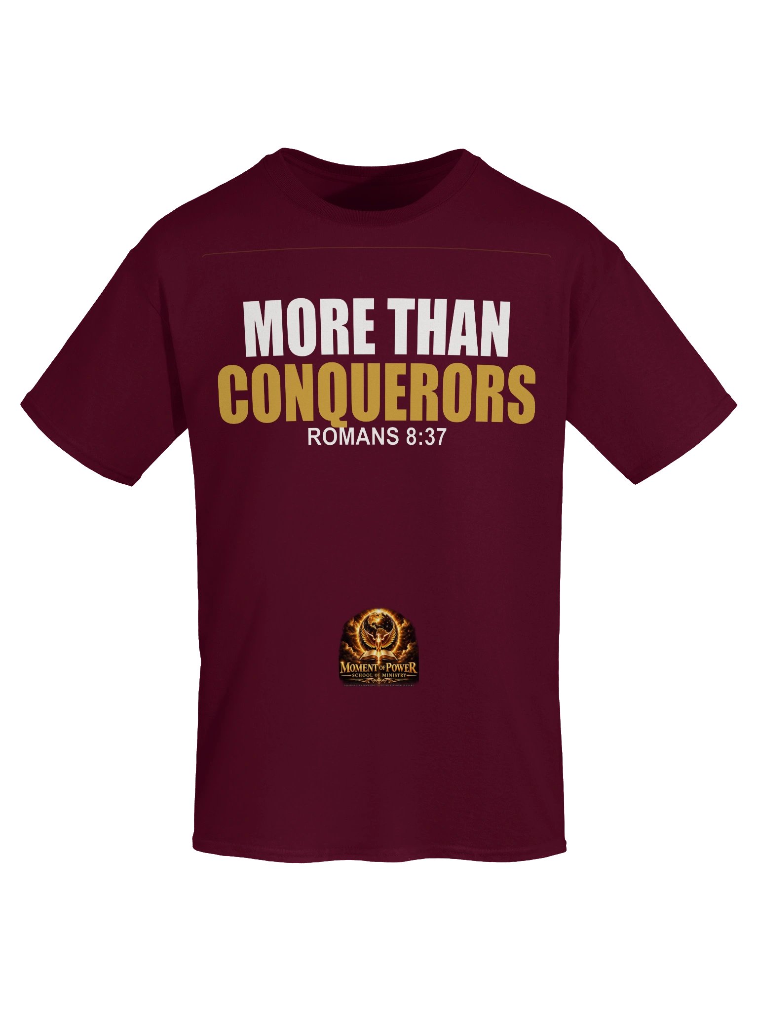 More Than Conquerors — Romans 8:37 Tee product image (115)