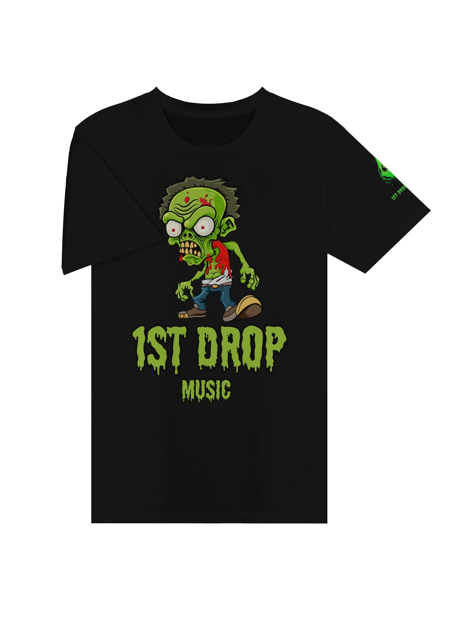 1st Drop Music Zombie T-shirt product image (3)