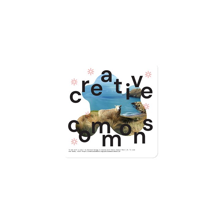 CC Sheep Magnet product image (1)