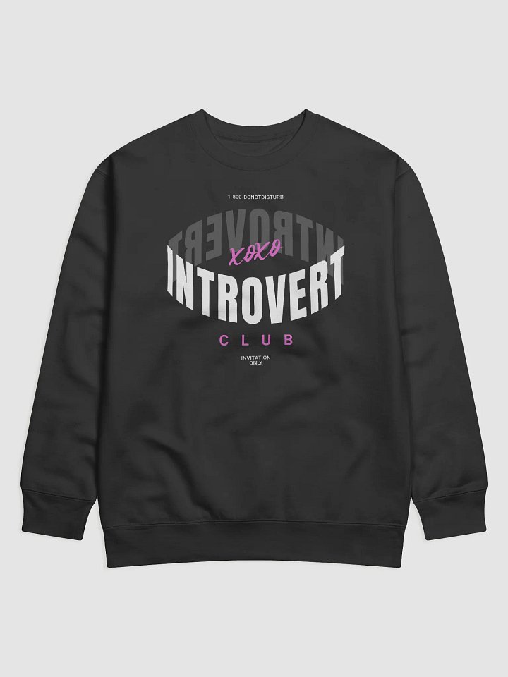 Introvert x Extrovert Club Sweatshirt product image (2)
