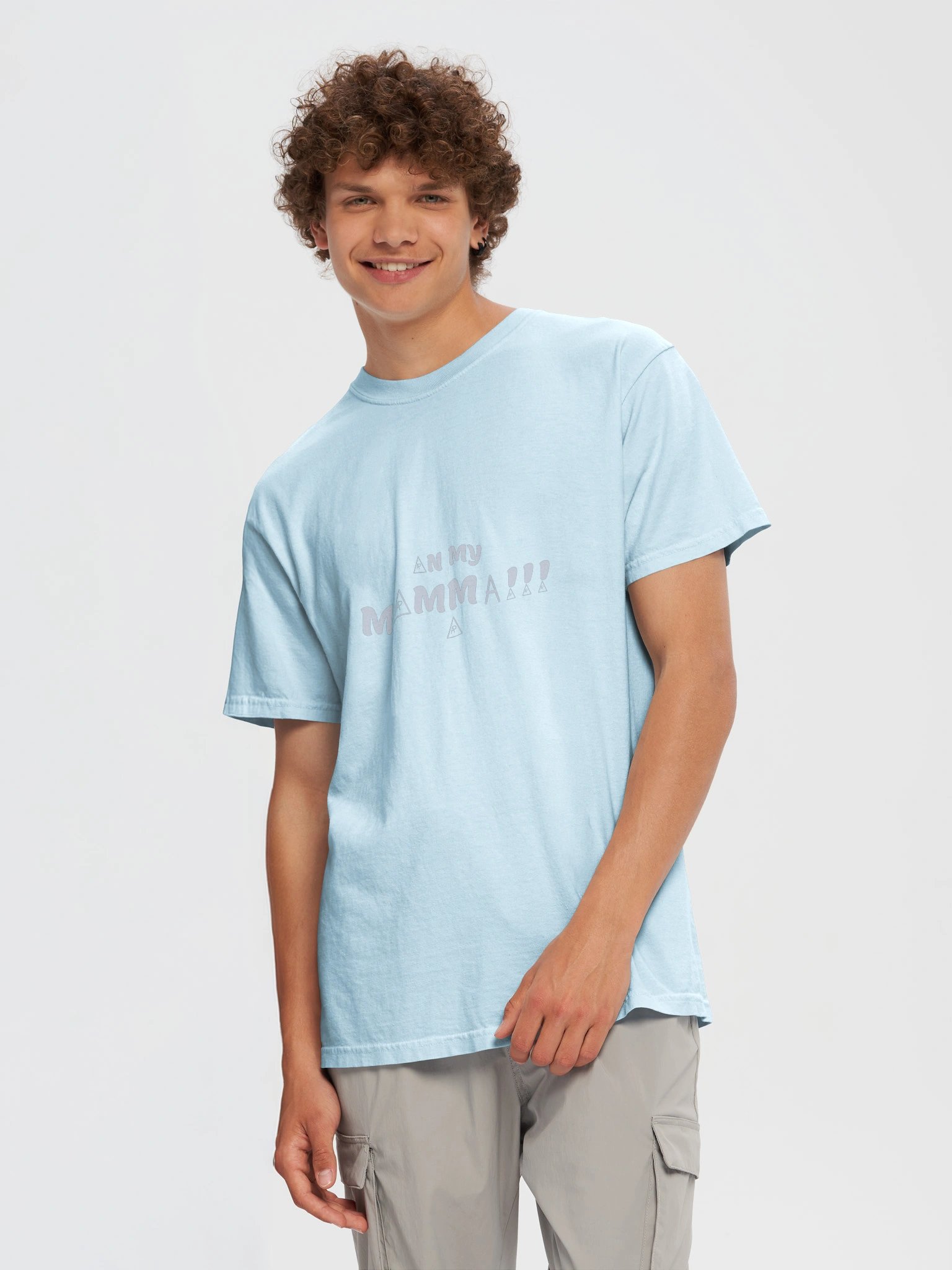 ON MY MOMMA!!! — Tee (Blue) product image (5)