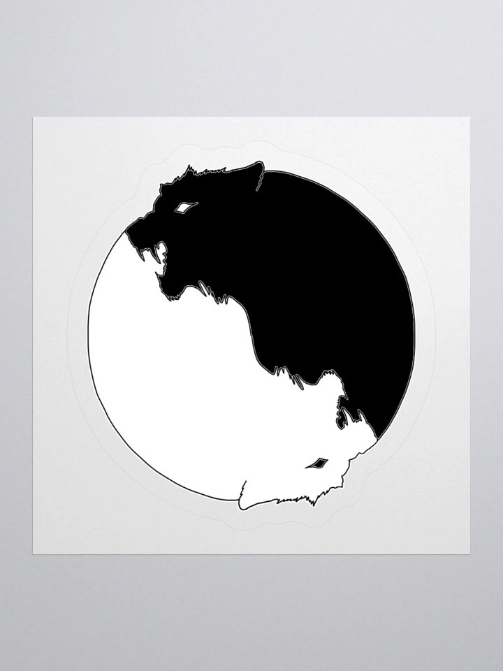 Wolves in Balance Sticker product image (3)
